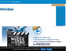Tablet Screenshot of forcinaviaggi.it